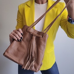 BUCKET BAG - CARAMELO