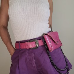 BOLSA POCHETE - ROSA PINK